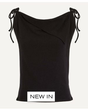 Reformation Emma Knit Top - Black