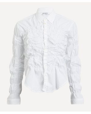GIMAGUAS Lupa Ruffled Shirt - White