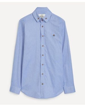 Vivienne Westwood Two-Button Krall Shirt - Blue