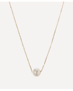 Mateo 14Ct Suspended Pearl Necklace - Natural