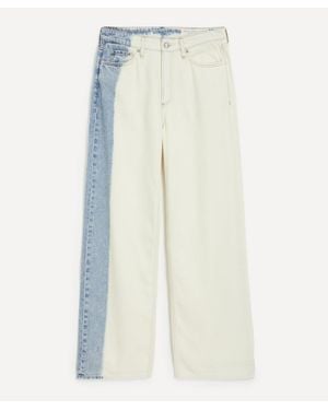 Rag & Bone Logan Wide-Leg Jeans - White