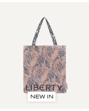 Liberty Felix Isabelle And Summer Blooms Cotton Tote Bag - Pink
