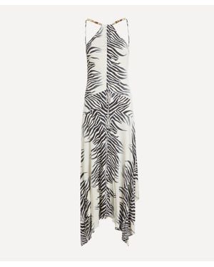 De La Vali Artemis Midi Dress - White