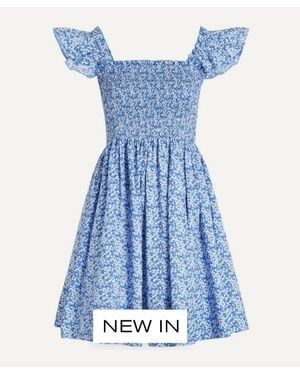 Liberty Short Sun Dress - Blue