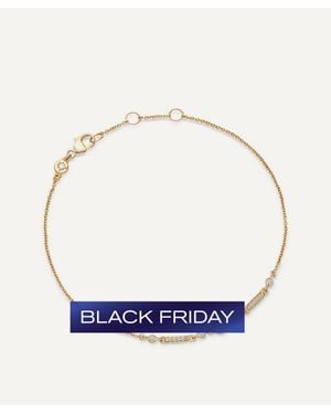 Astley Clarke 14Ct Icon Nova Mini Diamond Bracelet - Blue