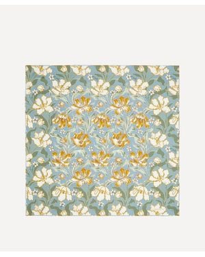 Liberty Archive Tulip Silk Scarf 90 - Metallic