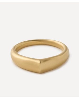 Nada Ghazal 18Ct The Arch Power Ring - Metallic