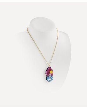 Tatty Devine Ancestor Pendant Necklace - White