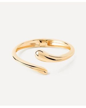 Pdpaola 18Ct-Plated Orbit Bangle Bracelet - Metallic