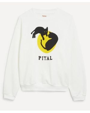 Kapital Crewneck Sweatshirt - White