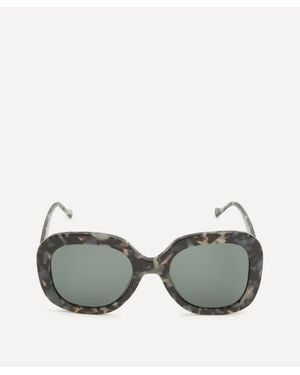 Liberty Oversized 70S Square Sunglasses - Gray
