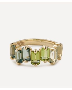 Suzanne Kalan 14Ct Ann Ombre Half Band Ring - Metallic