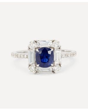 Kojis Unheated Burmese Sapphire Ring - Blue