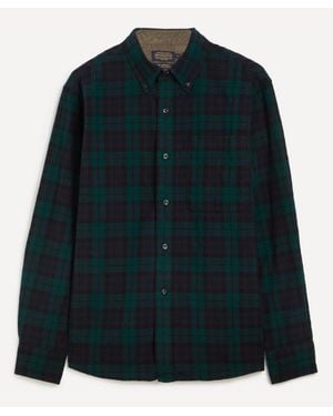 Pendleton Lined Collar Shirt - Green