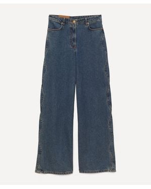 FARM Rio High Waist Pants - Blue