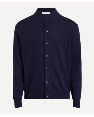 YMC Rat Pack Cardigan - Blue