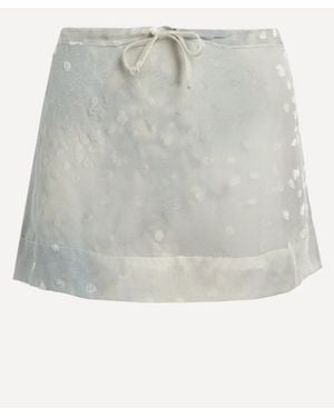 Paloma Wool Dee Velvet Devore Skirt - Grey