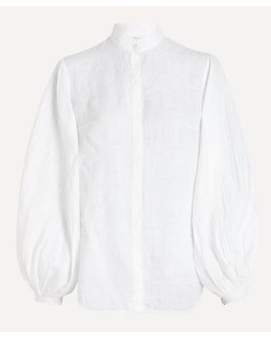 Mondo Corsini Maia Linen Blouse - White