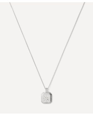 Missoma Sterling June Birthstone Pendant Necklace - Blue