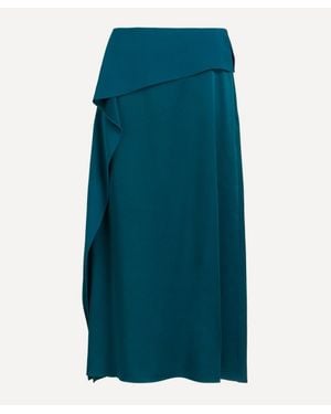 Erdem A-Line Skirt - Green