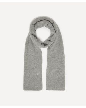 THE UNIFORM Oversized Cashmere Scarf - Gray