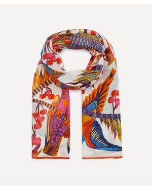 Inoui Edition Cerise Cotton Scarf - Red