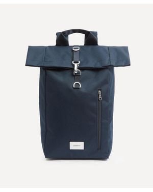 Sandqvist Ground Rolltop Backpack - Blue