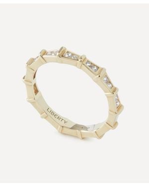 Liberty 9Ct Tepper Pave Diamond Ring - Metallic