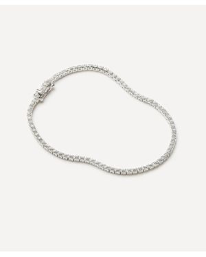Missoma 14Ct Fine Diamond Tennis Bracelet - Natural
