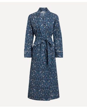 Liberty Tana Lawn Cotton Robe - Blue