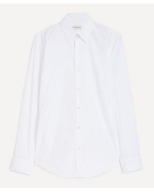 Dries Van Noten Cotton Poplin Shirt - White