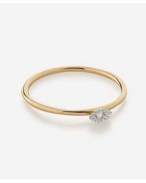Monica Vinader 14Ct Marquise Lab-Grown Diamond Ring - Metallic