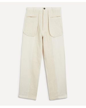 Kartik Research 3D Pocket Pants - Natural