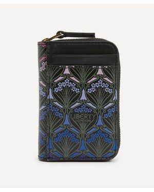 Liberty Iphis Dusk Zipped Vertical Wallet - Purple