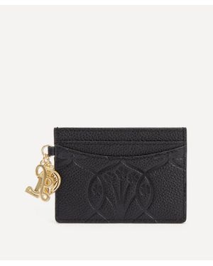 Liberty Iphis Embossed Card Holder - Black