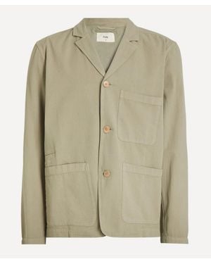 Folk Slate Wide Fit Blazer - Green