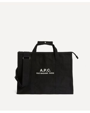 A.P.C. Recuperation Gym Bag - Black