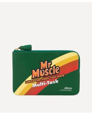 Anya Hindmarch Mr Muscle Zip Loose Pocket - Green