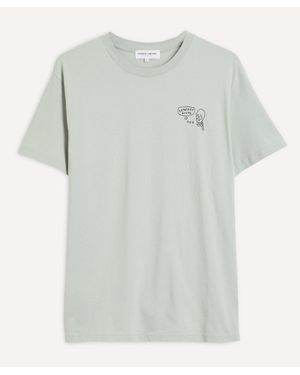 Maison Labiche Horror Skeleton T-Shirt - Green