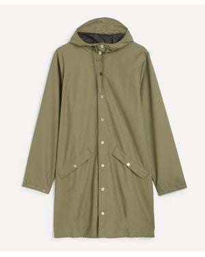 Rains Long Jacket - Green