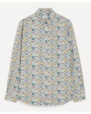 Liberty Button-Down Regular Fit Cotton Shirt - Multicolour