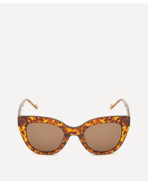 Liberty Cat-Eye Sunglasses - Brown