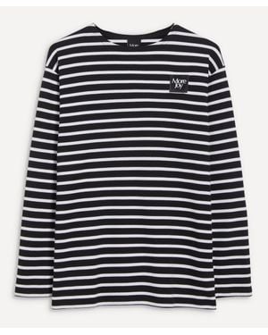 More Joy More Joy Striped T-Shirt - Blue