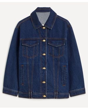 Aje. Carmen Denim Jacket - Blue