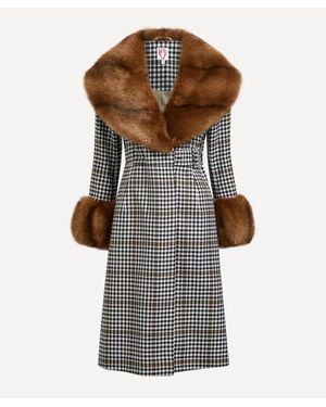 Shrimps Maude Coat - Brown