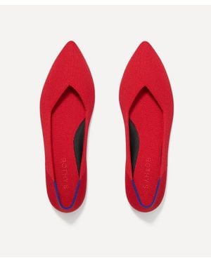 Rothy's Point Ii Flats - Red