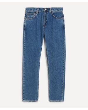 Nudie Jeans Gritty Jackson Straight-Leg Jeans - Blue