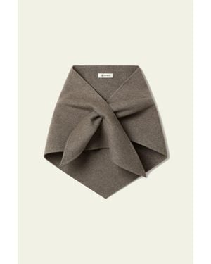 LILYSILK Seiden-Wollmischung Verstellbar Schal Glatte Textur Deutschland - Natur