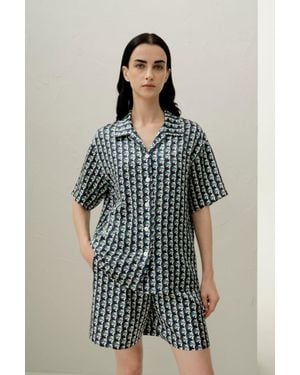 LILYSILK Seidenpyjama-Shorts Mit Sternzeichen Perfekt Für Cozy Nights De - Mehrfarbig