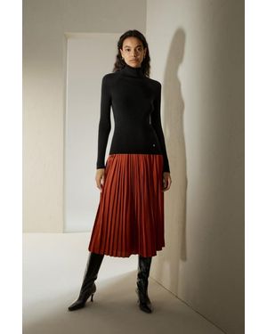 LILYSILK Nahtloser Rollkragenpullover Kaschmir Seide Seidig Und Isolierend Gemütlich & Bequem Deutschland - Schwarz